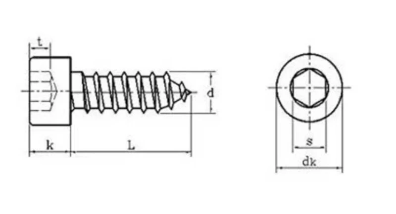 plastic tapping screw 1 plastic tapping screw 1