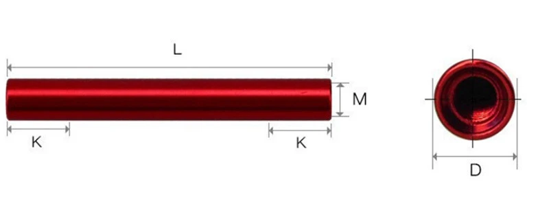 Round Female to Female Threaded Standoff 1
