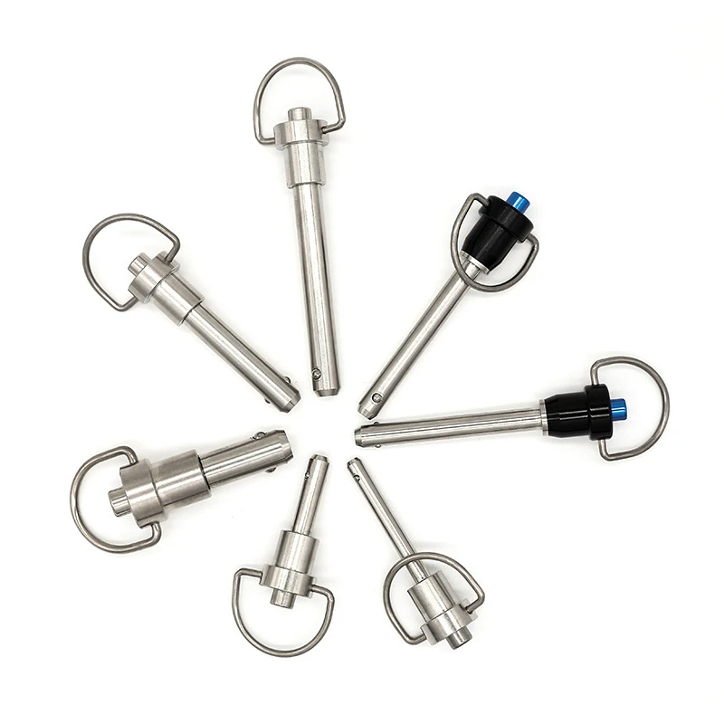 Knob-Grip Locking Quick-Release Pins 8 Knob-Grip Locking Quick-Release Pins 8